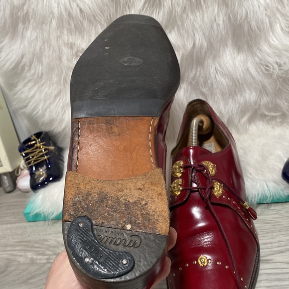 Elegant Red Leather Men\'s Shoes main image 7